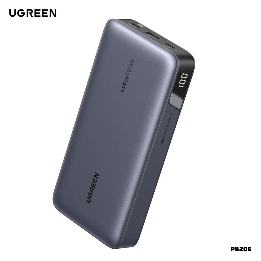 POWER BANK UGREEN 25000MAH 145W CARGA RAPIDO - 1