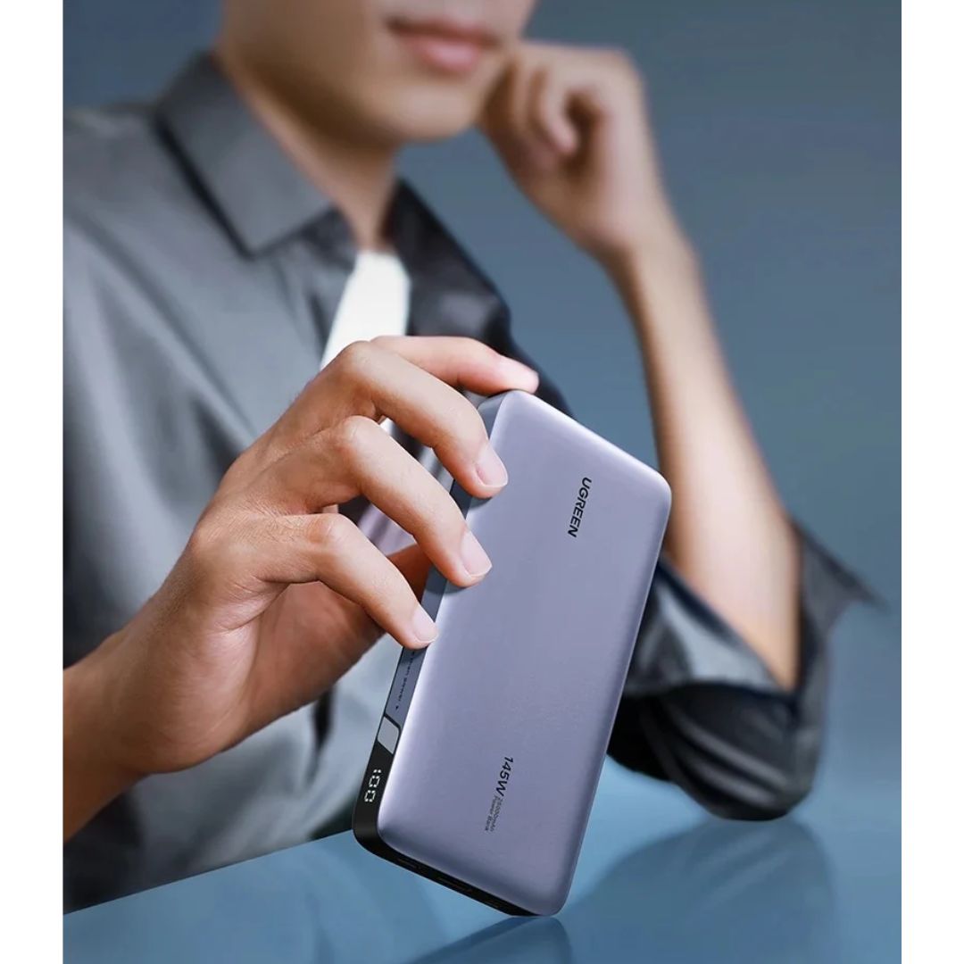 POWER BANK UGREEN 25000MAH 145W CARGA RAPIDO - 3