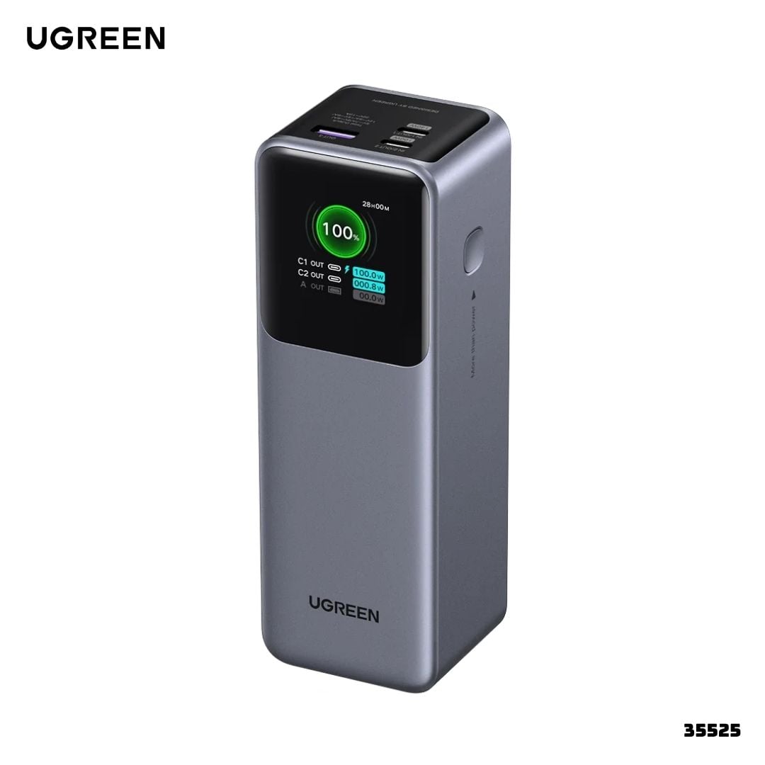 POWER BANK UGREEN NEXODE 25000MAH 200W CARGA RAPIDA - 1