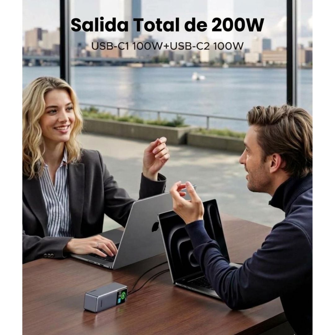 POWER BANK UGREEN NEXODE 25000MAH 200W CARGA RAPIDA - 3