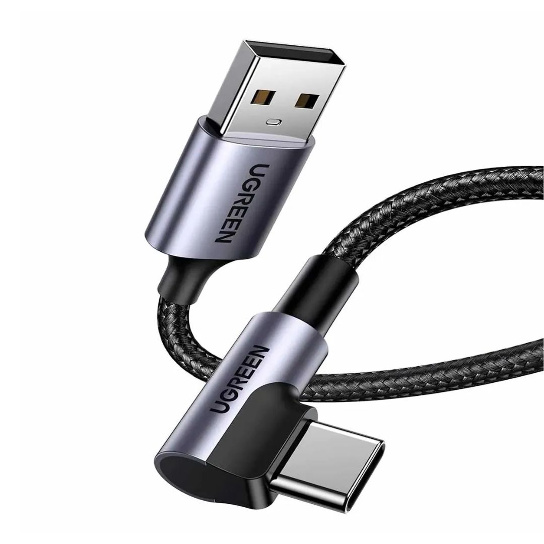 CABLE UGREEN ANGULO DE 90 18W CARGA RAPIDA 1 METRO - 2