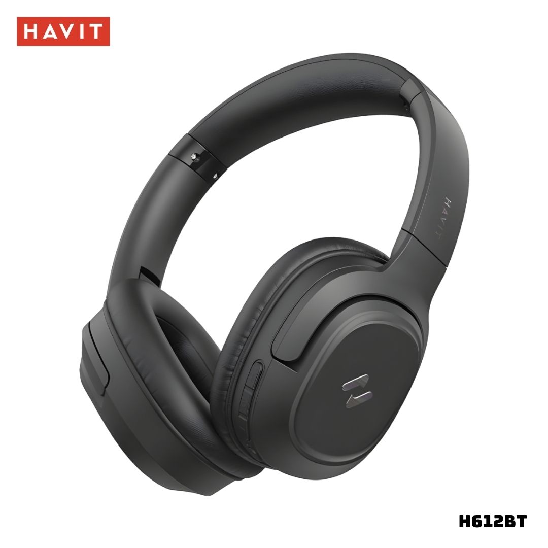 AUDIFONOS HAVIT BLUETOOTH LIFE NC02H H612BT CON CANCELACION DE RUIDO - NEGRO - 1