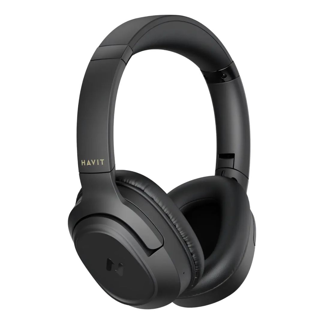 AUDIFONOS HAVIT BLUETOOTH LIFE NC02H H612BT CON CANCELACION DE RUIDO - NEGRO - 3