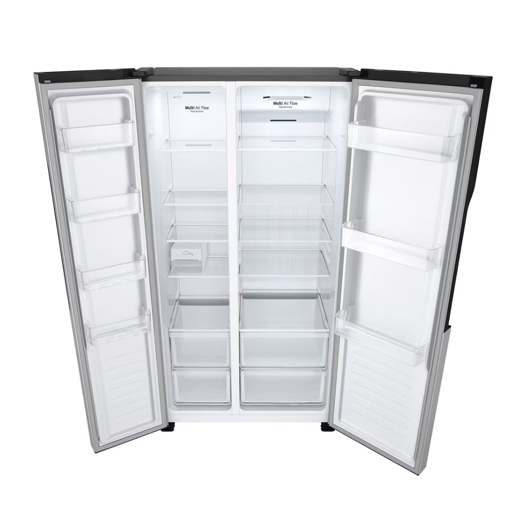REFRIGERADORA LG 334 L SIDE BY SIDE NEGRO - GS51MPD - 3