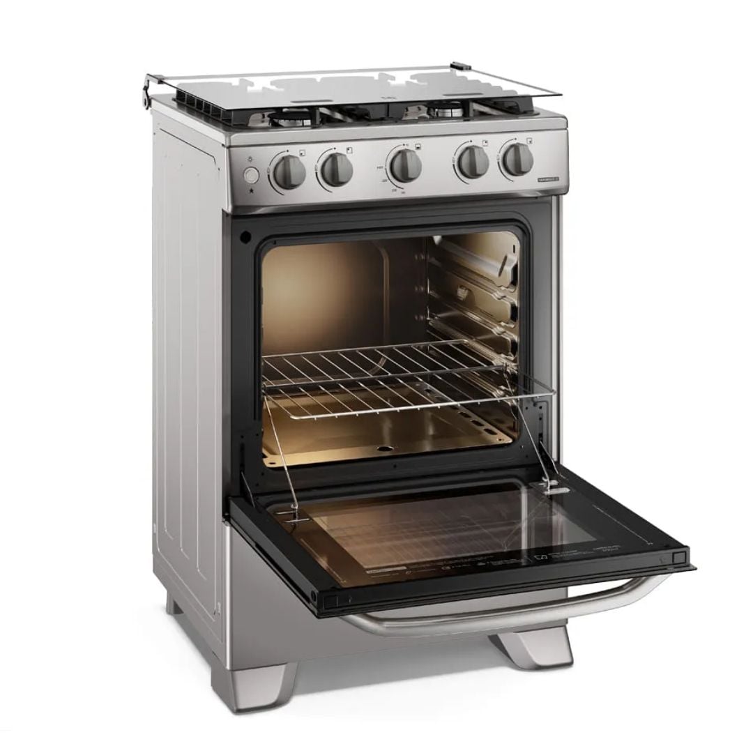 COCINA DE PIE ELECTROLUX A GAS 4 HORNILLAS VAPORBAKE - FE4GMR - 2