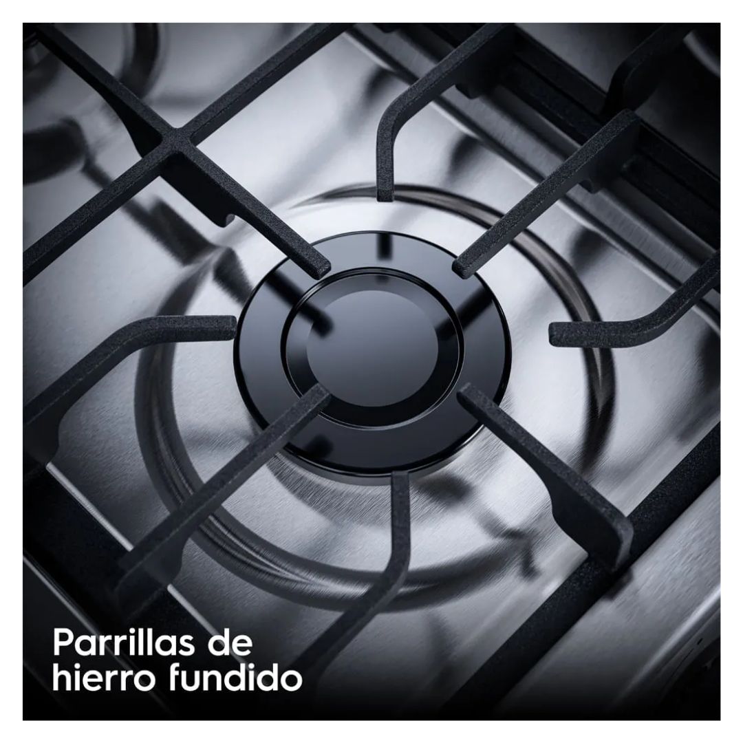 COCINA DE PIE ELECTROLUX A GAS 4 HORNILLAS VAPORBAKE - FE4GMR - 8
