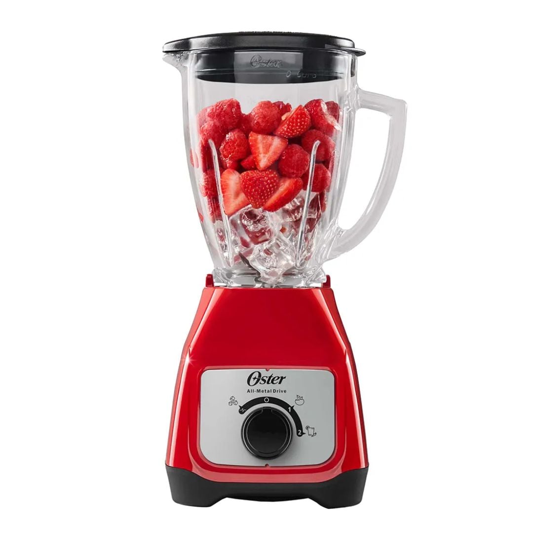 LICUADORA OSTER 2 VELOCIDADES 800W ROJA - BLSTKAGRRD - 1