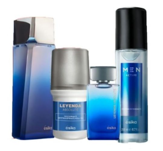 LEYENDA ABSOLUTE PERFUME DE HOMBRE CON DEO REFRESH Y MINI - 1