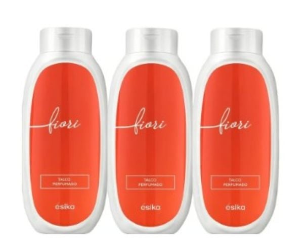PACK X3 FIORI TALCO DE ESIKA AROMA FLORAL PARA MUJER - 1