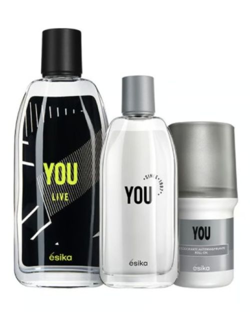 YOU LIVE FRAGANCIA 90ML CON YOU CLÁSICA 50ML Y DEO - 1