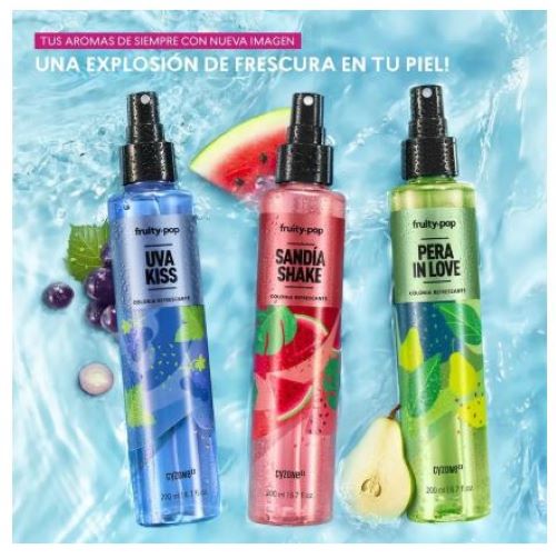 Fruity Pop Uva kiss Colonia de Mujer 200 ml Cyzone - 2
