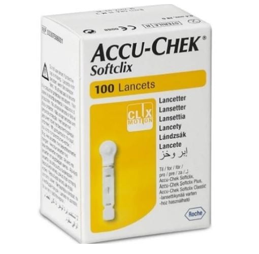 TIRAS REACTIVAS ACCU-CHECK GUIDE 50 UND+ LANCETAS 100 UND - 2