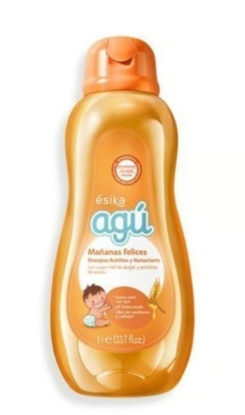 SHAMPOO AGÚ NUTRITIVO Y HUMECTANTE MIEL Y AVENA 1L - 1