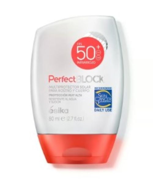 PROTECTOR SOLAR PARA ROSTRO Y CUERPO PERFECT BLOCK - 1