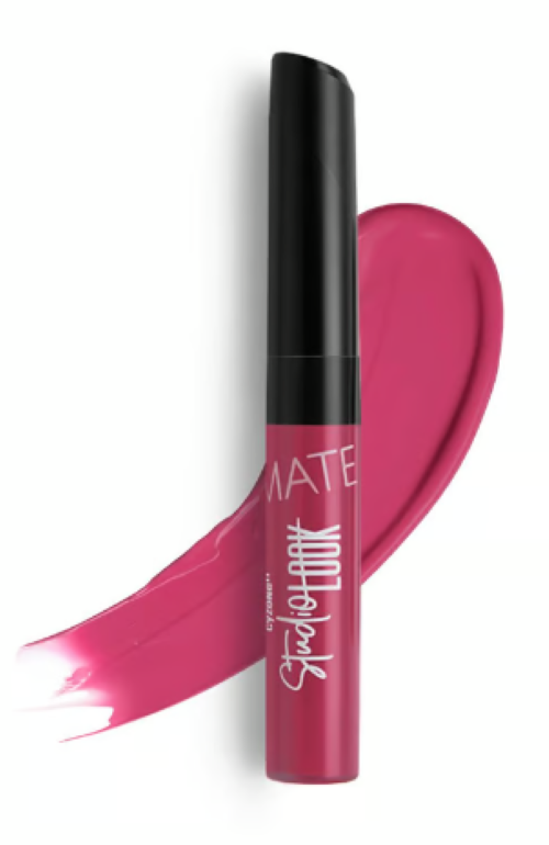 LABIAL LIQUIDO MATE WILD ROSE STUDIO LOOK - 1