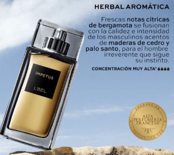 LBEL - IMPETUS PERFUME MASCULINO 100 ML - 3