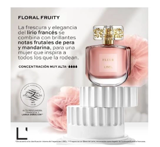 FLEUR PERFUME DE MUJER 50 ML LBEL - 2