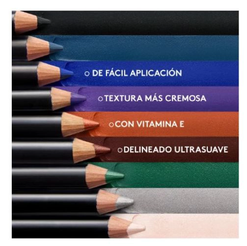 DELINEADOR LÁPIZ PARA OJOS NEGRO INTENSO 1.1 G - 4