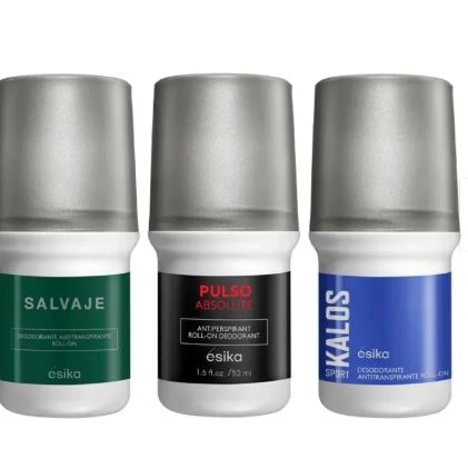 SET X3 DESODORANTES ROLL-ON VARIADO PARA HOMBRE - ESIKA 50ML - 1