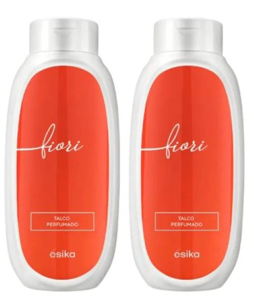 PACK X 2 TALCO CORPORAL PERFUMADO FIORI ÉSIKA 140 G - 1