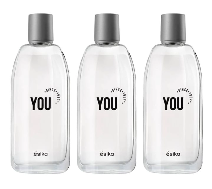 3 PERFUME YOU ÉSIKA SPRAY 90ML CADA UNO - 1