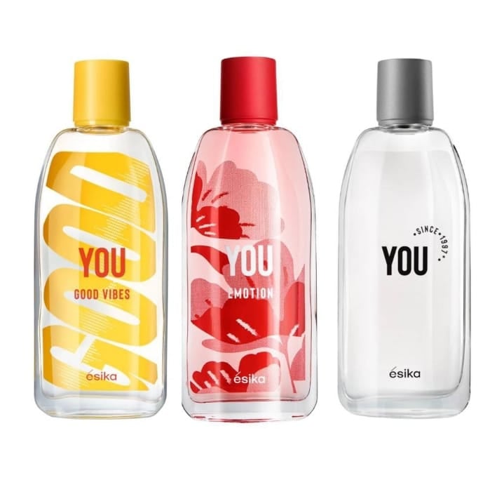 PERFUME YOU GOOD VIBES + YOU EMOTION + YOU ÉSIKA - 1
