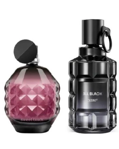 SWEET BLACK MUJER - ALL BLACK HOMBRE - CYZONE - 1