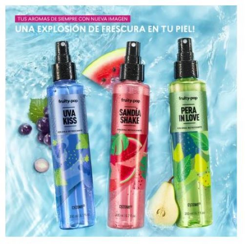 Fruity Pop PERA IN LOVE Colonia de Mujer 200 ml Cyzone - 3