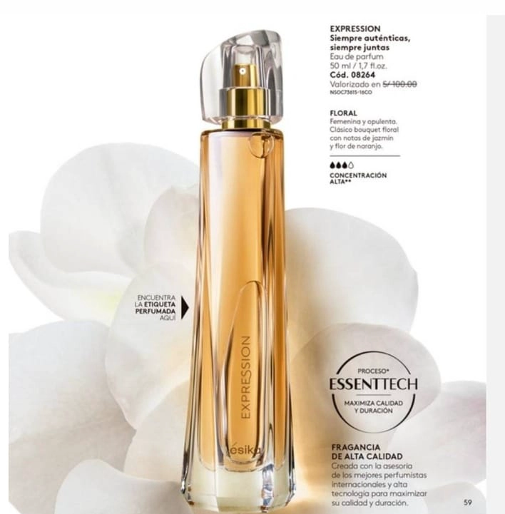PERFUME FIORI + EXPRESSION + MERCI SPRAY 50 ML - 6