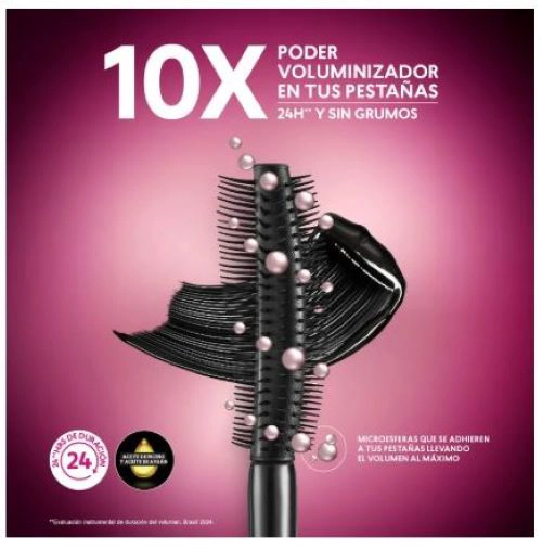 MÁSCARA DE PESTAÑAS MAX VOLUME LASH STUDIO LOOK - 3