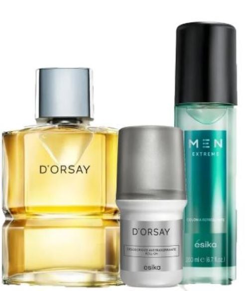 DORSAY PERFUME DE HOMBRE CON DESODORANTE Y REFRESH ESIKA - 1