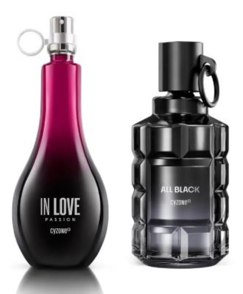 SET DE PERFUMES ALL BLACK + IN LOVE PASSION - 1