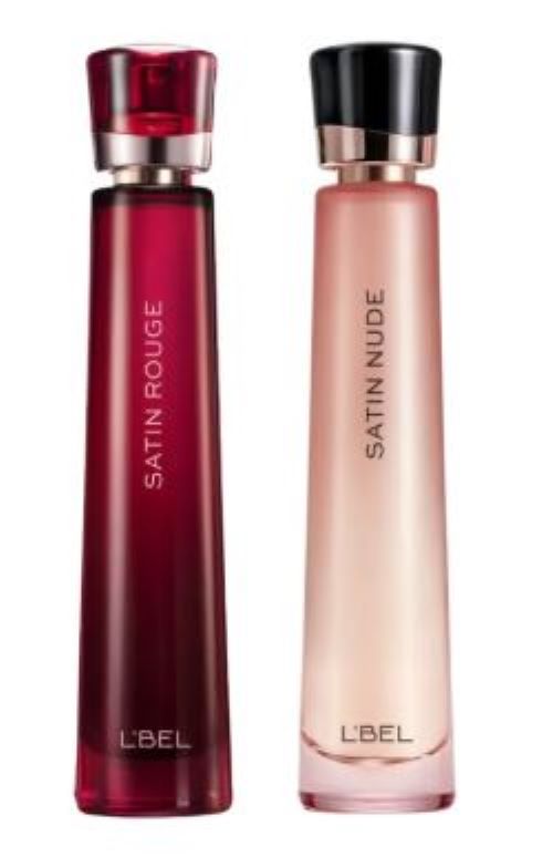 PERFUME SATIN NUDE + SATIN ROUGE L'BEL SPRAY 50ML CADA UNO - 1