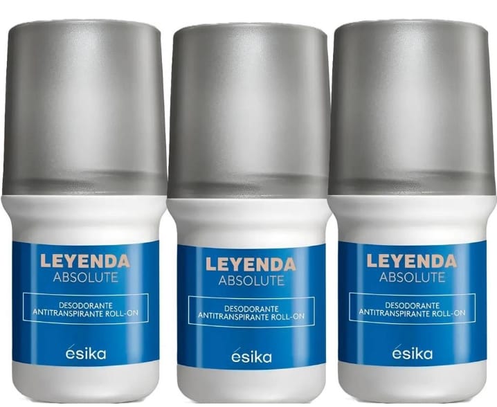 PACK X3 LEYENDA DESODORANTE ROLL ON DE ESIKA 50ML - 1