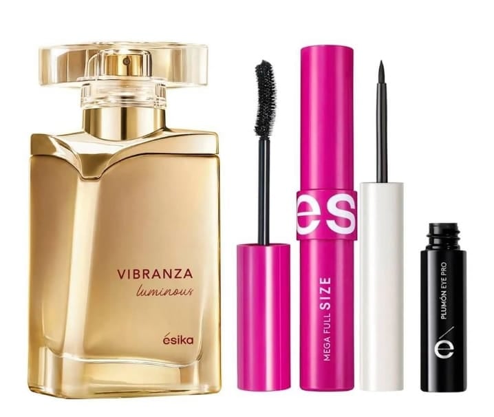 VIBRANZA LUMINOUS PERFUME DE MUJER CON RIMEL Y DEL PLUMON - 1