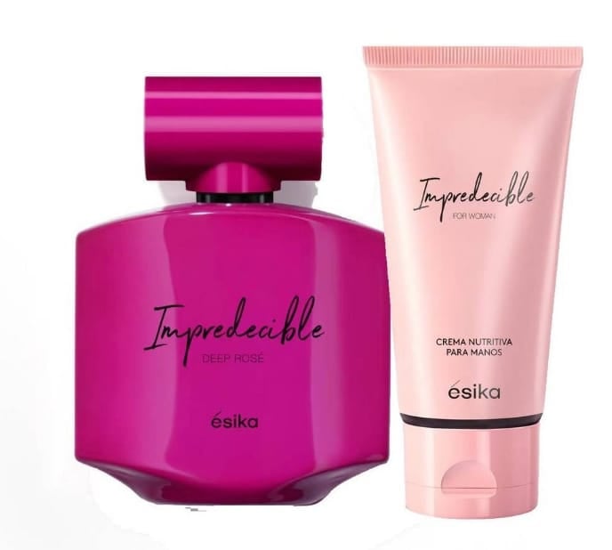 IMPREDECIBLE DEEP ROSÉ PERFUME DE MUJER CON LOCION PERFUMADA - 1