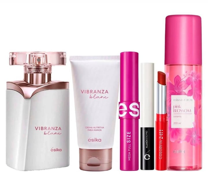 VIBRANZA BLANC PERFUME MUJER HIDRATANTE REFRESH Y MAQUILLAJE - 1