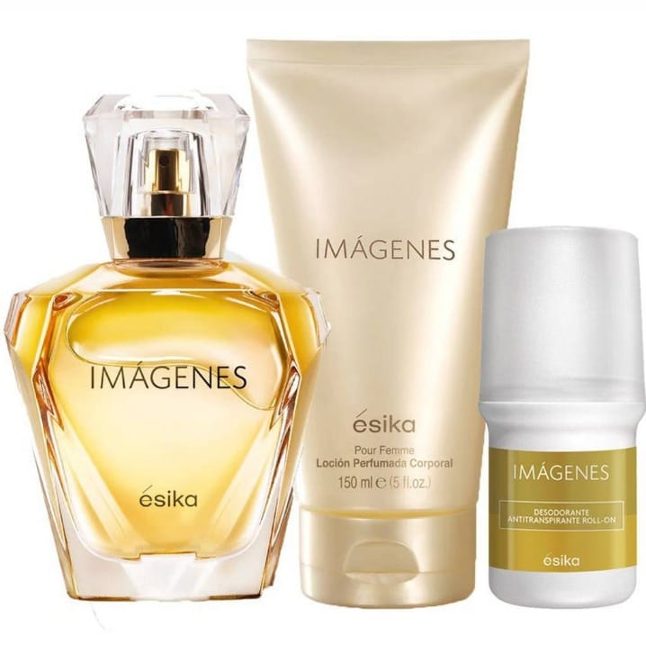 IMÁGENES PERFUME DE MUJER CON LOCION Y DESODORANTE ESIKA - 1