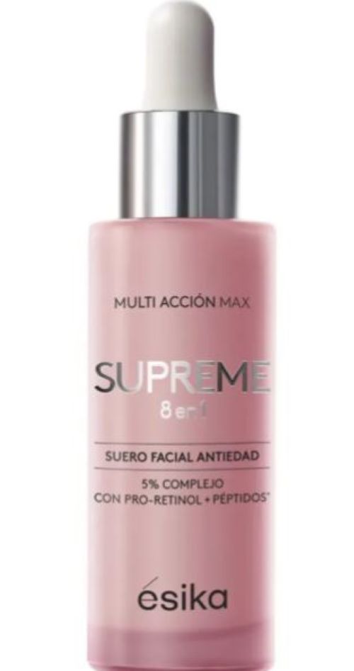 MULTI ACCION MAX SUPREME SUERO FACIAL ANTIEDAD SUPREME 8 EN 1 DE ESIKA - 1