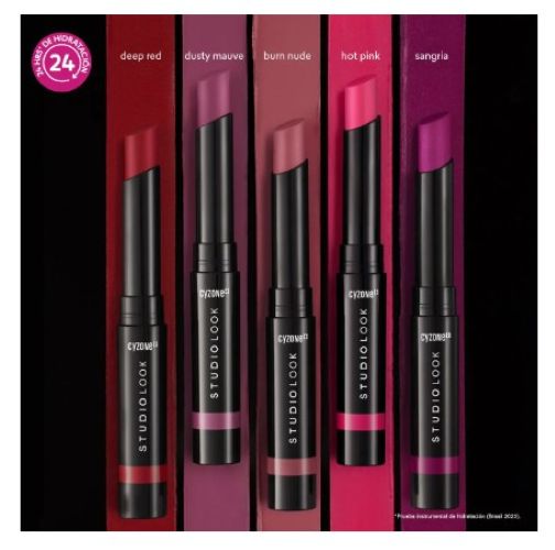 LABIAL EN BARRA DUSTY MAUVE SUPERMATE LIPS STUDIO LOOK - 2
