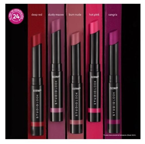 LABIAL CYZONE STUDIO LOOK REAL NUDE HIDRATANTE MATE 3G - 2