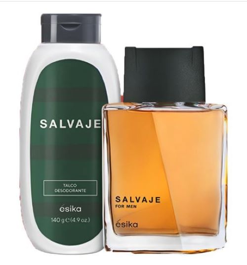 SALVAJE COLONIA DE HOMBRE 90ML CON TALCO PERFUMADO - 1