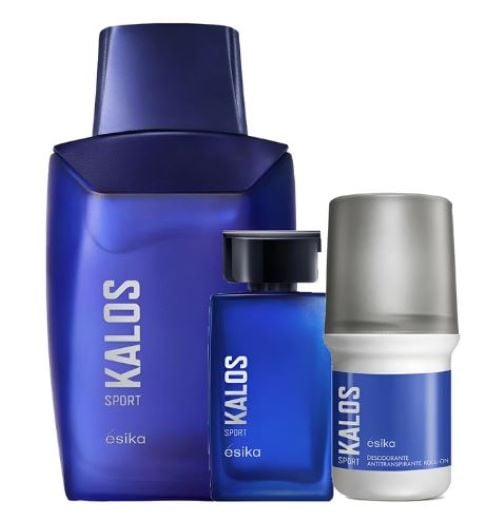 KALOS SPORT FRAGANCIA DE HOMBRE CON MINI Y DEO ROLL ON - 1