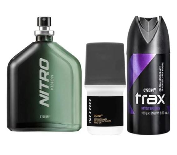 NITRO VISION PERFUME DE HOMBRE CON DEO Y TRAX - 1