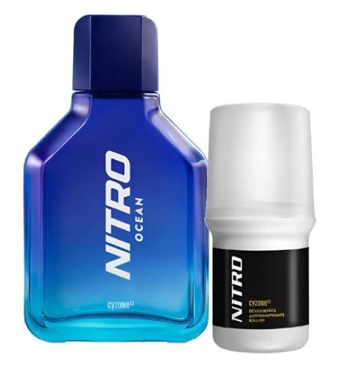 NITRO OCEAN PERFUME DE HOMBRE CON DESODORANTE CYZONE - 1
