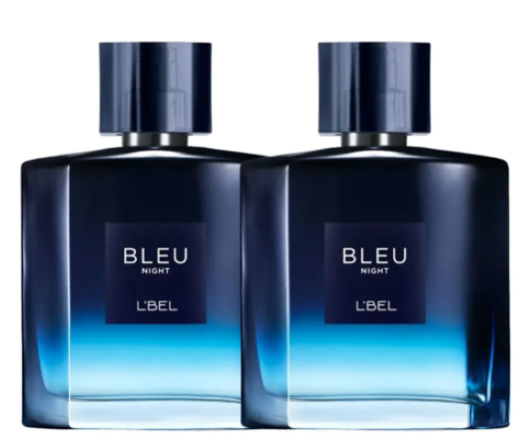 PACK X2 BLEU NIGHT PERFUME DE HOMBRE 100 ML LBEL - 1