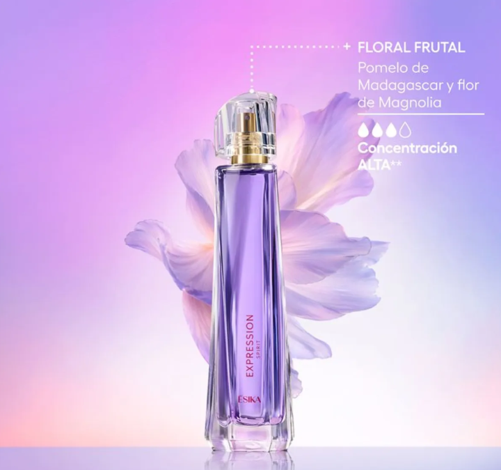 PERFUME DE MUJER EXPRESSION + SENS + SPIRIT - ESIKA - 4