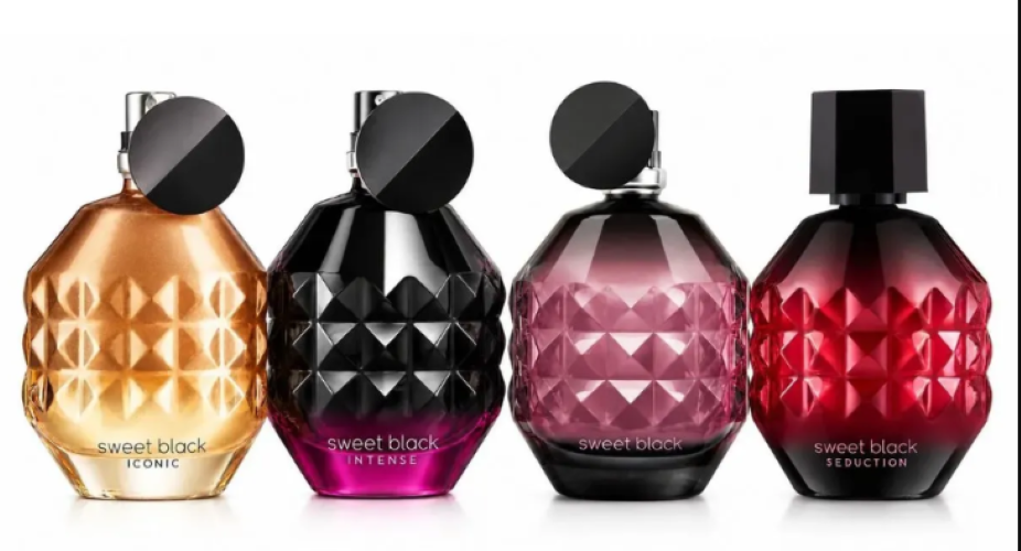 PACK SWEET BLACK X4 PERFUME DE MUJER INTENSE, SEDUCCIÓN, ICONIC - CYZONE - 1