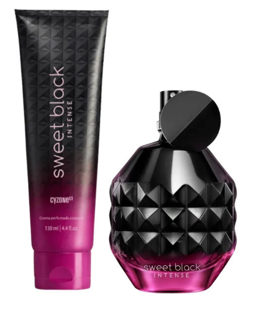 SWEET BLACK INTENSE 50 ML + LOCION PERFUMADA EAU DE PARFUM - 1