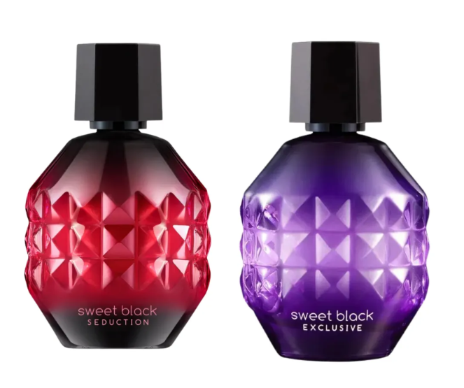 SET SWEET BLACK EXCLUSIVE + SWEET BLACK SEDUCTION 50 ML - 1